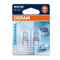 Автолампа галогенная OSRAM W21W 12V 21W (2шт.)